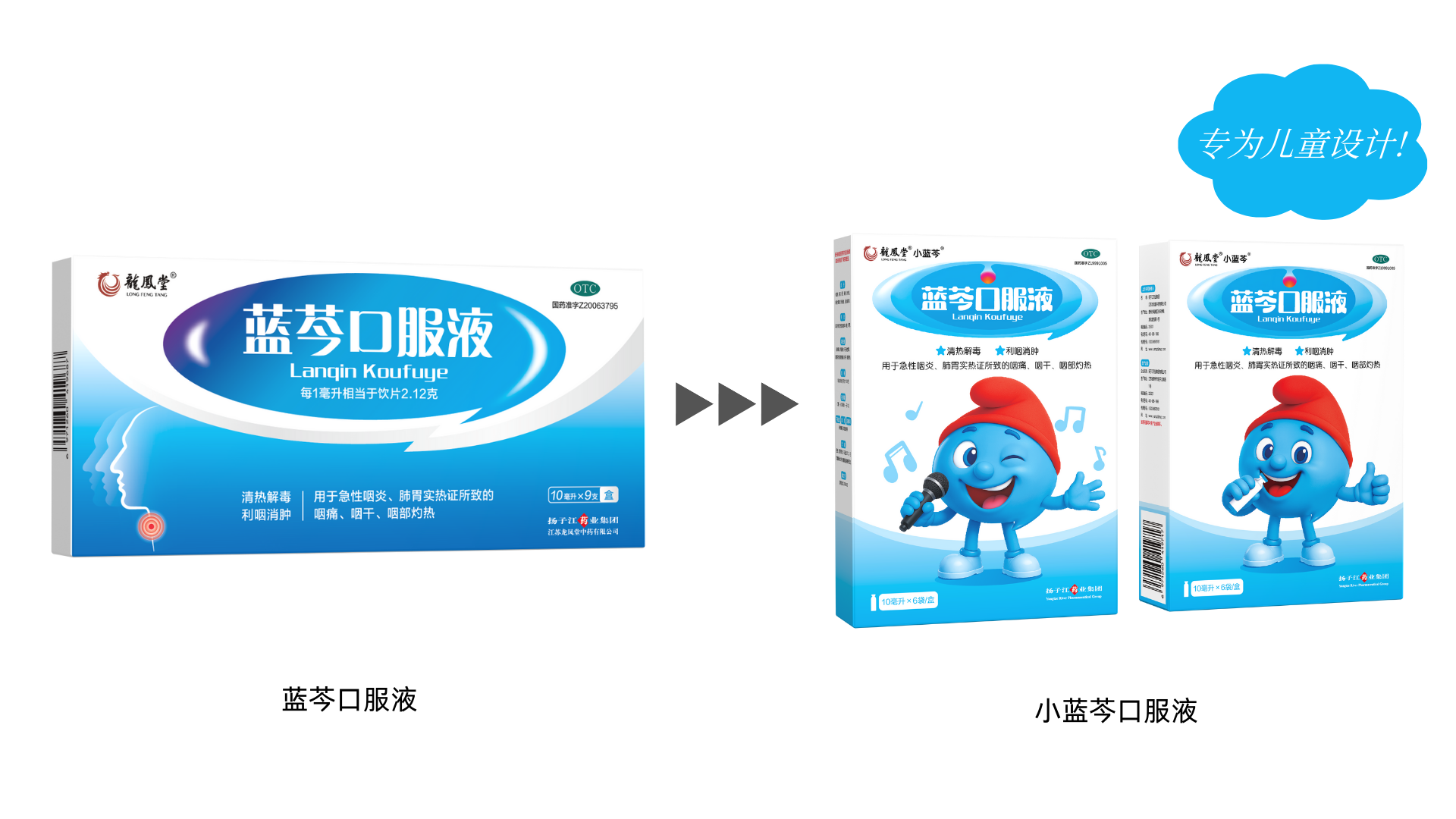 急性咽炎发作难受，小蓝芩口服液一顿喝多少最对症？